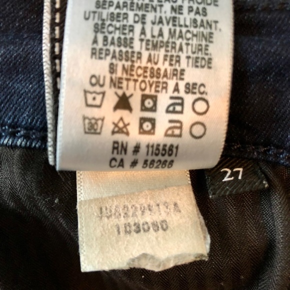 7 for all mankind high waist ankle gwenevere jeans 27 - Picture 13 of 14